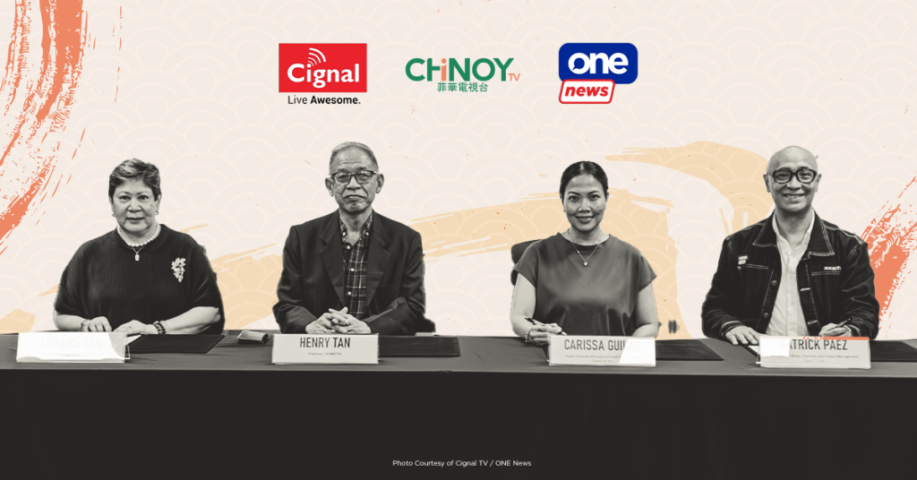CHiNOY TV and Cignal TV Partner for CBFH Season 5 on One News - Article Banner