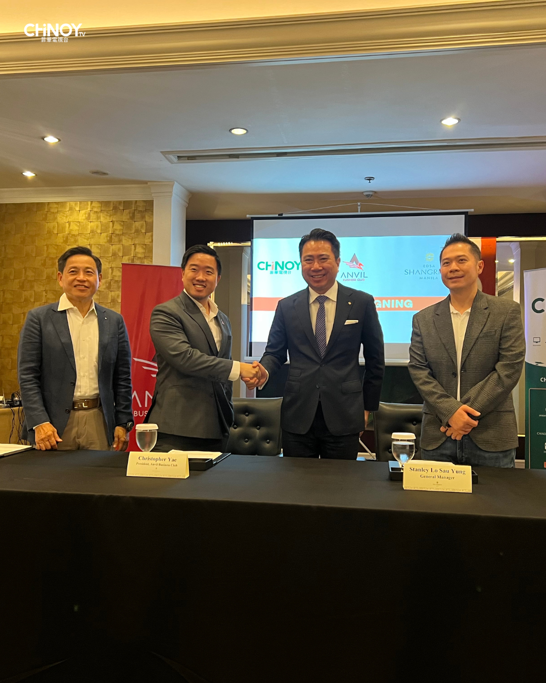 Anvil Business Club, CHiNOY TV, and Edsa Shangri-La Forge Partnership for Anvil Business Summit 2025