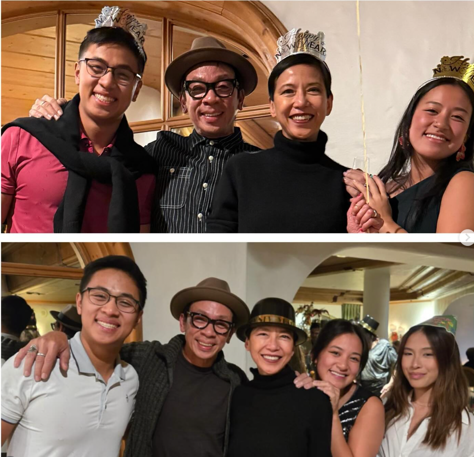 Atienza Family Celebrating the New Year